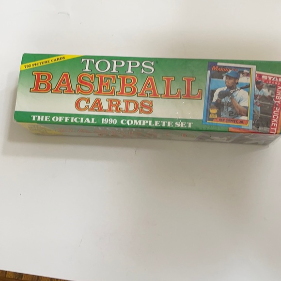 Topps 1990 Official Complete Set 792 Picture Baseball Cards ORIG WRAPPING